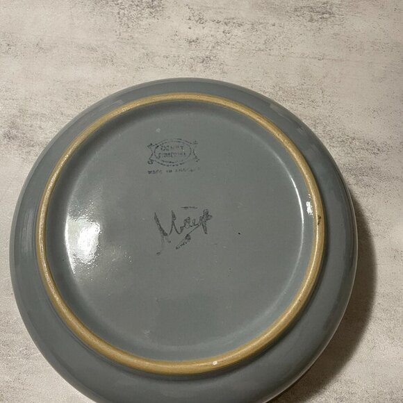 Vintage Denby Langley Spring 8.75 Stoneware Round Vegetable Serving Bowl c.1950 - Picture 5 of 6